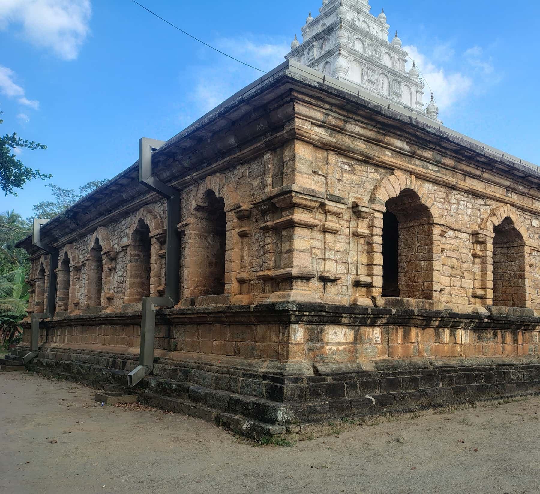 Nalanda Gedige, an old stone temple near Matale, Sri Lanka